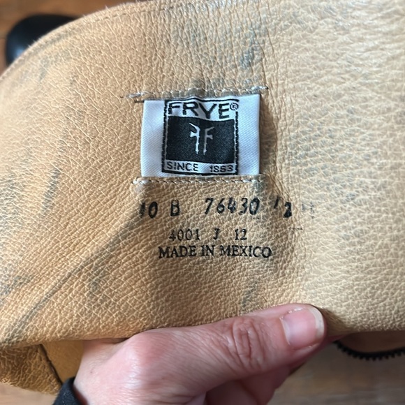 Frye Riding Boots Size 10 B  Pre loved Please view photos for any imperfections - Picture 12 of 16